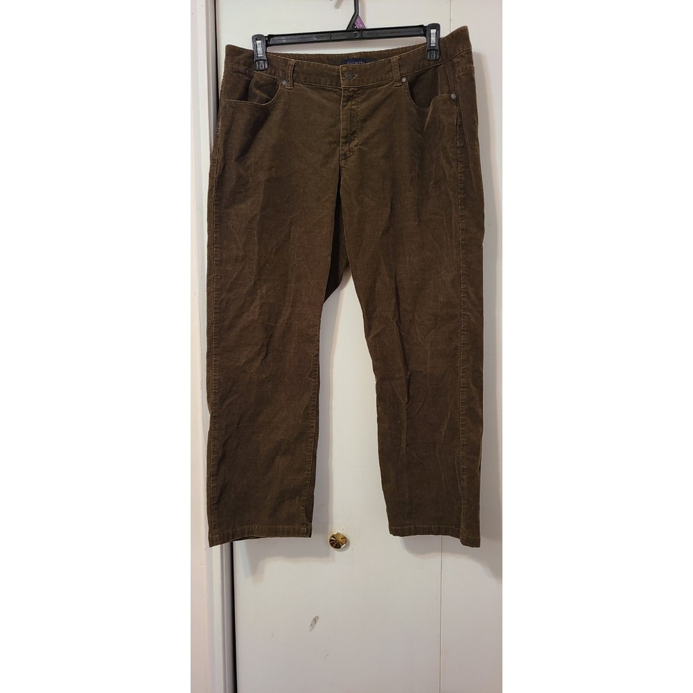 Talbots Corduroy Pants Classic Five-pocket Design. Women's Size 16W